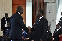Rentrée gouvernementale, lundi, marquée par la présentation de voeux du nouvel an au président Ouattara